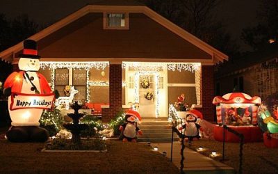 Ideas de navidad para el jardín